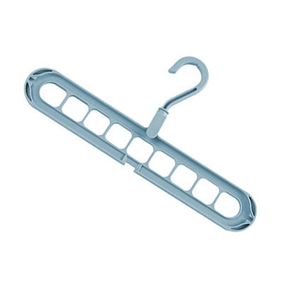 9-hole Clothes Hanger Organizer Space Saving Hanger Multi-function Folding Magic Hangers Drying Racks Scarf Clothes Storage