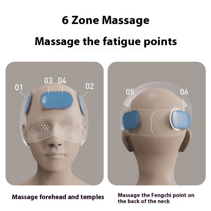 6 zone massage fatigue points