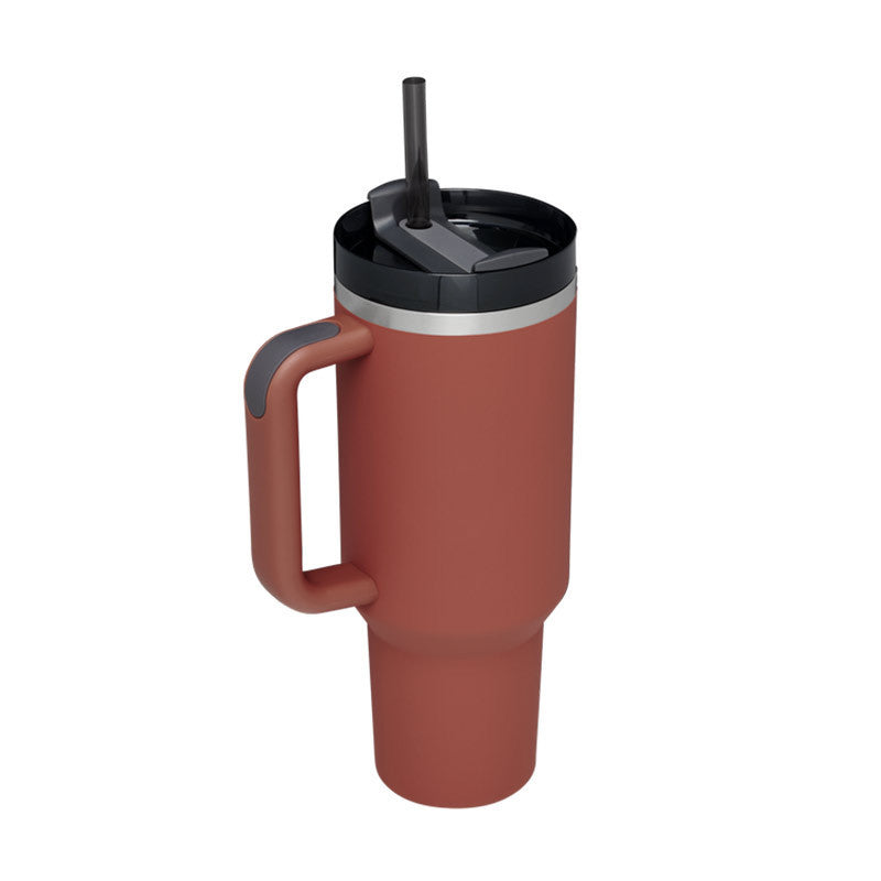 Maroon Stainless Steel Spill Proof Vacuum Coffee Cup