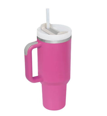 Pink Stainless Steel Spill Proof Vacuum Coffee Cup