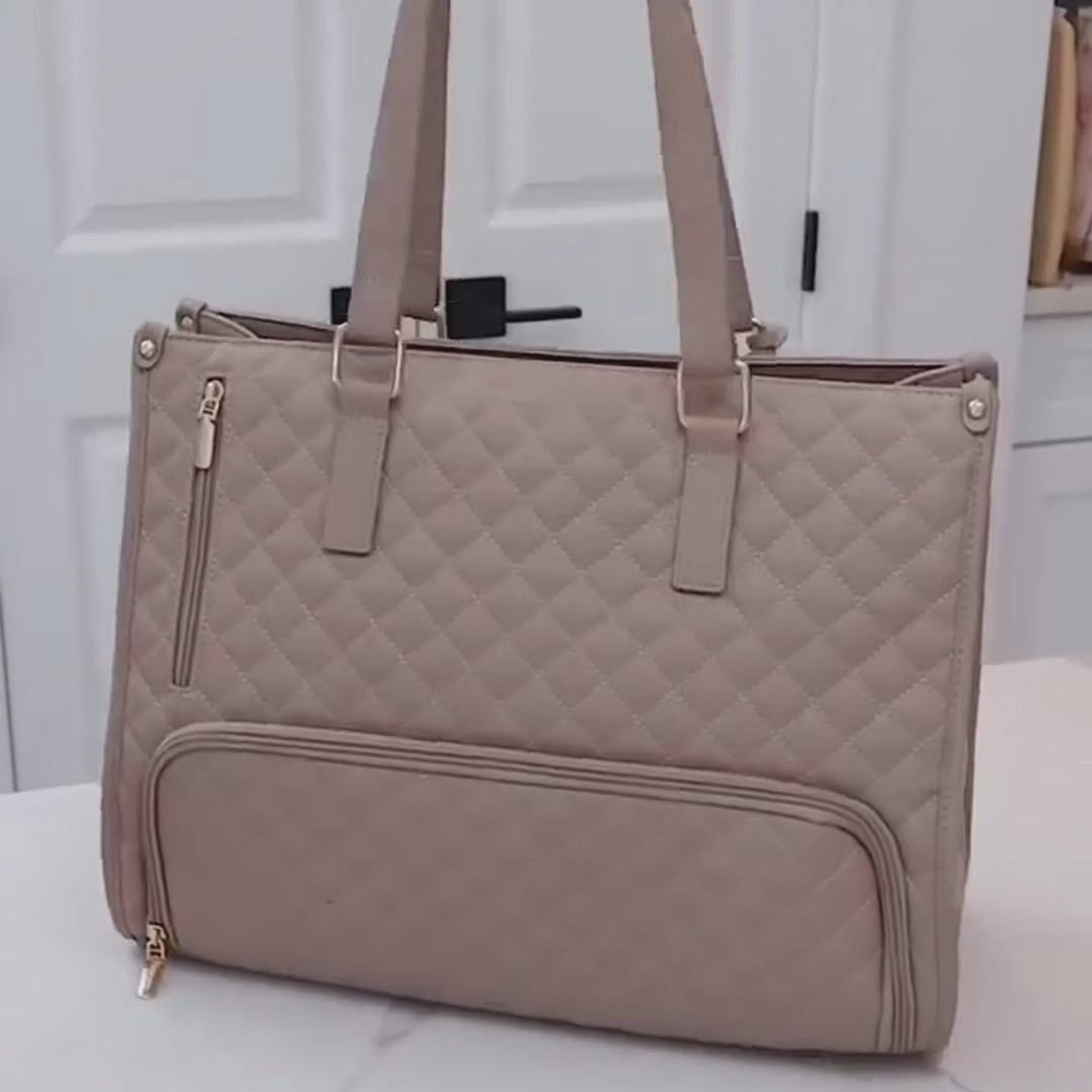 Fashionable Women's Lunch Tote Bag with Thermal, Leak-Proof & Stylish